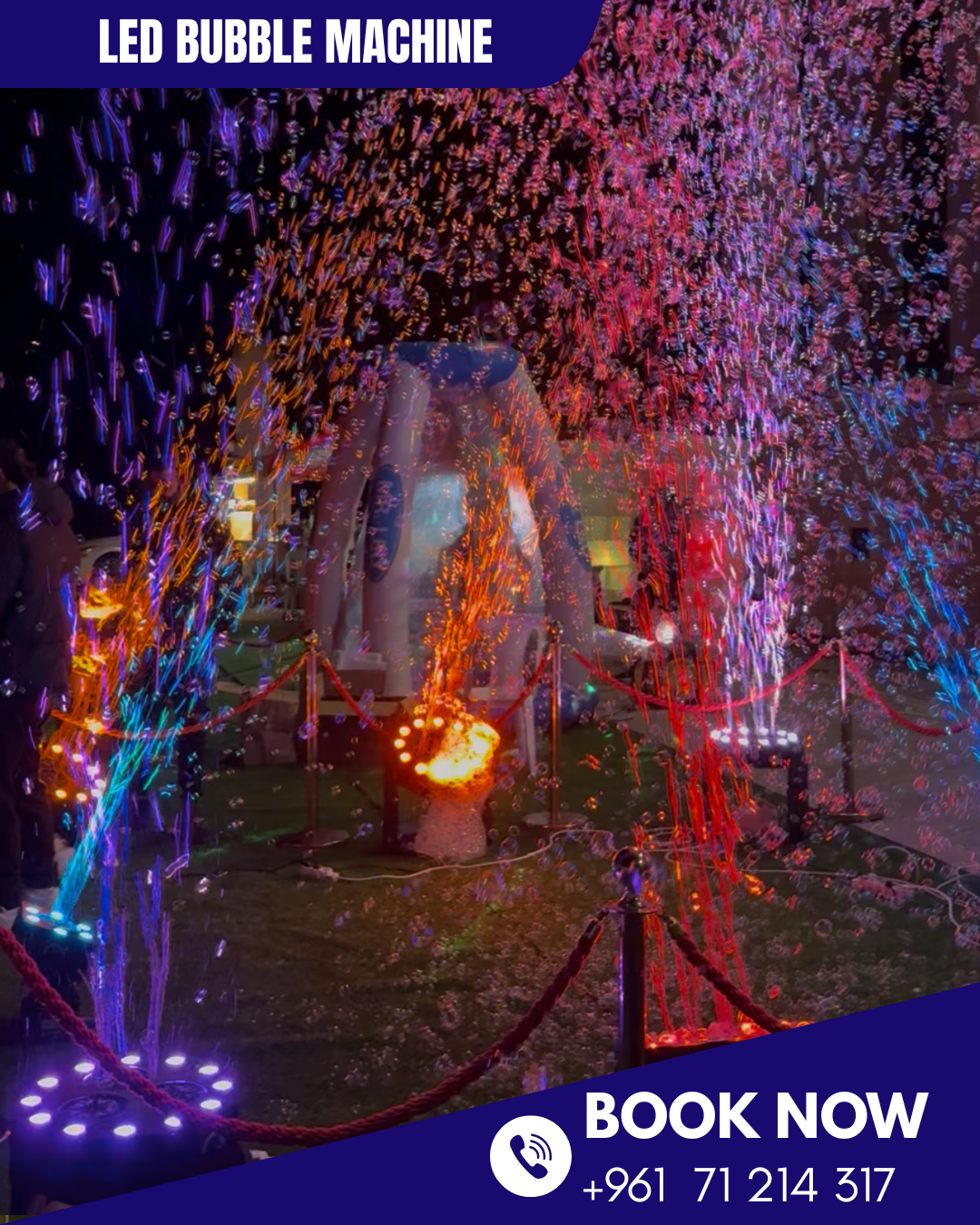 LED Bubble Machine