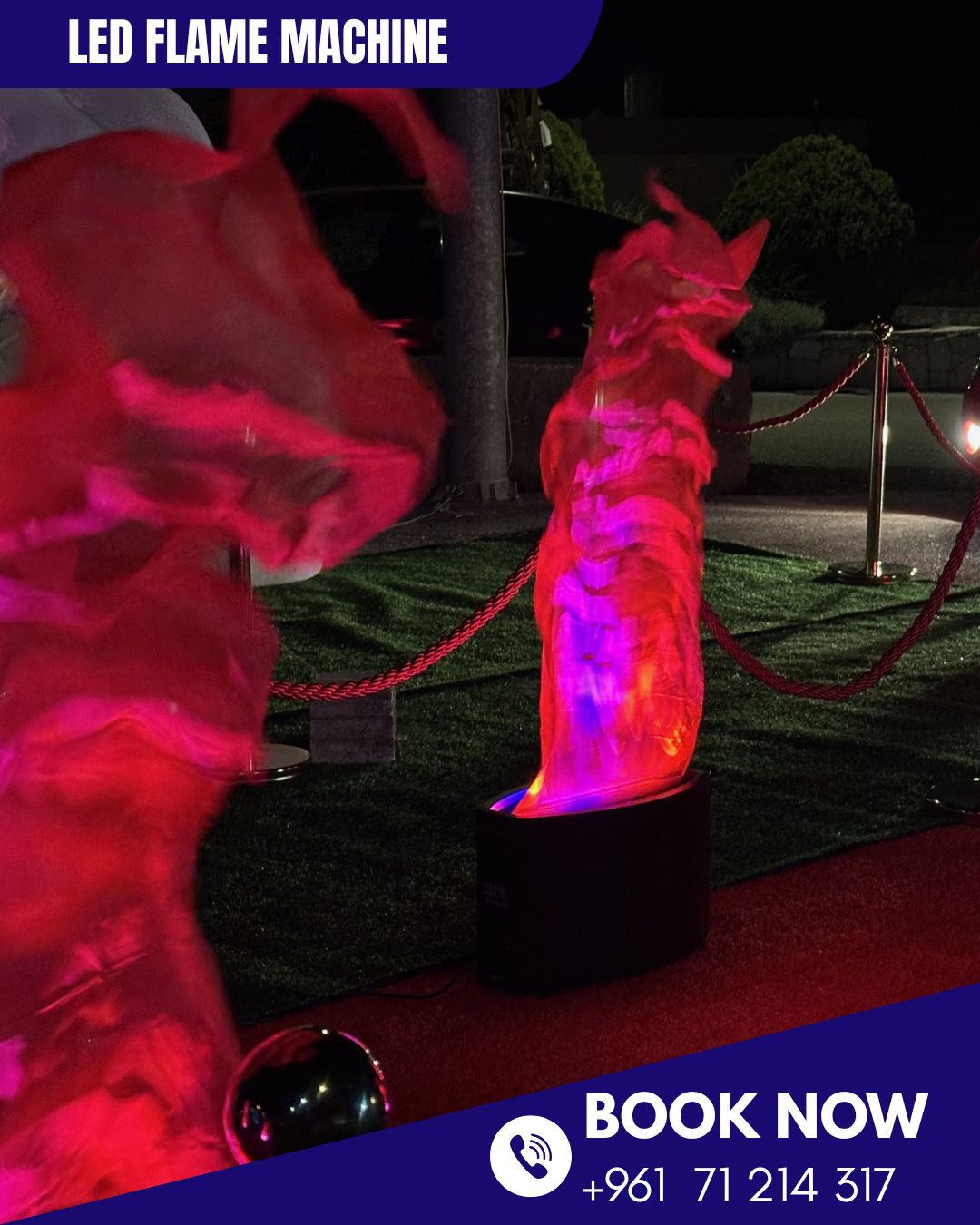 LED Flame Machine
