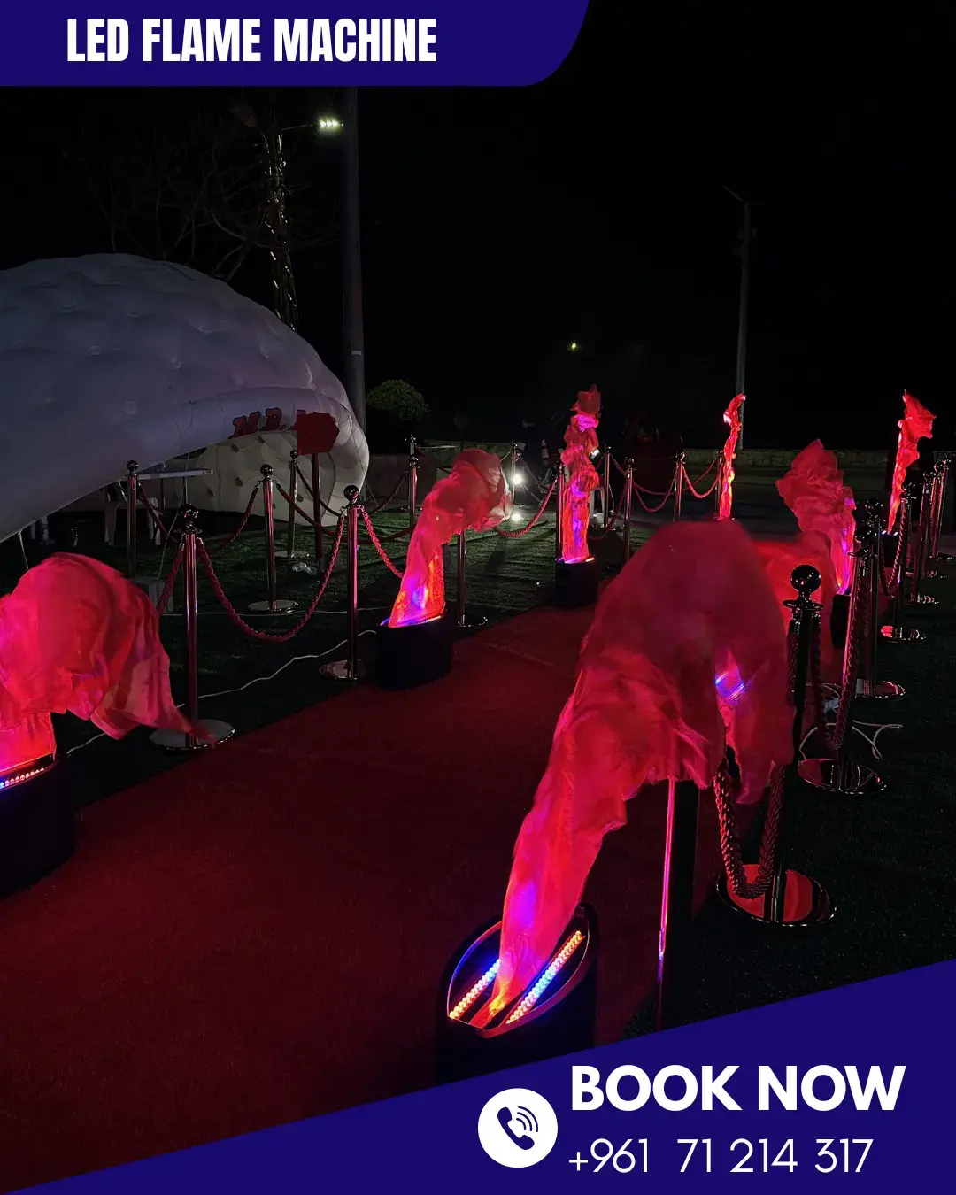 LED Flame Machine